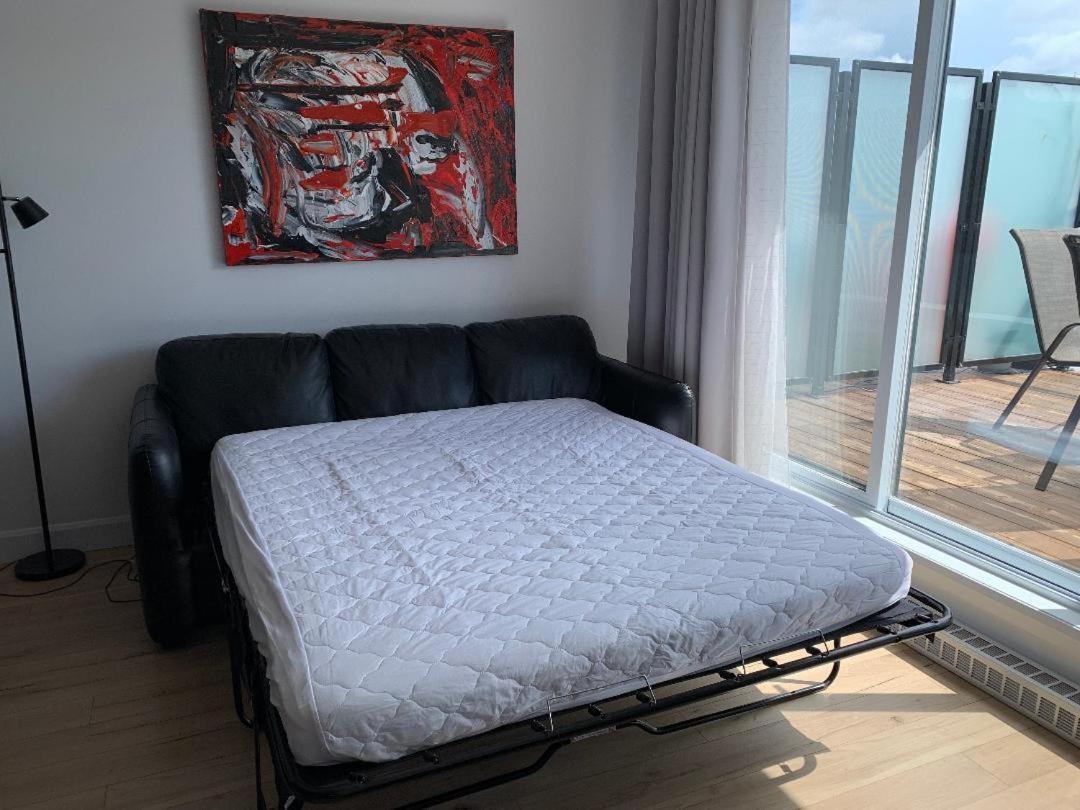 Aux Havres Urbains - Le Penthouse Du Kameleon Appartement Québec Buitenkant foto