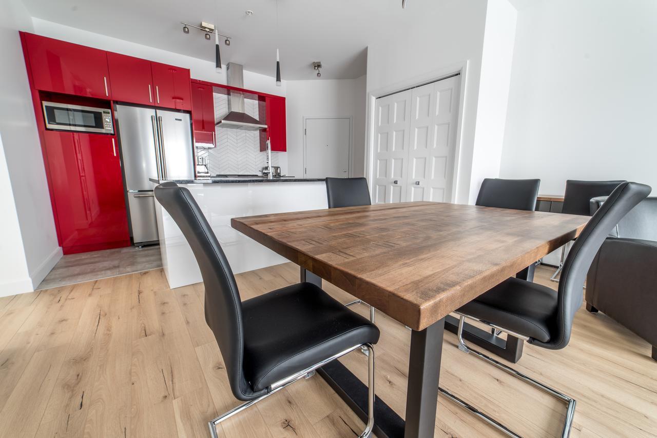 Aux Havres Urbains - Le Penthouse Du Kameleon Appartement Québec Buitenkant foto