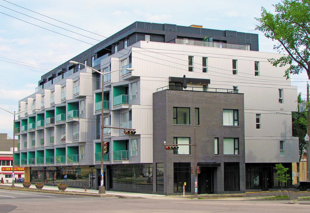 Aux Havres Urbains - Le Penthouse Du Kameleon Appartement Québec Buitenkant foto