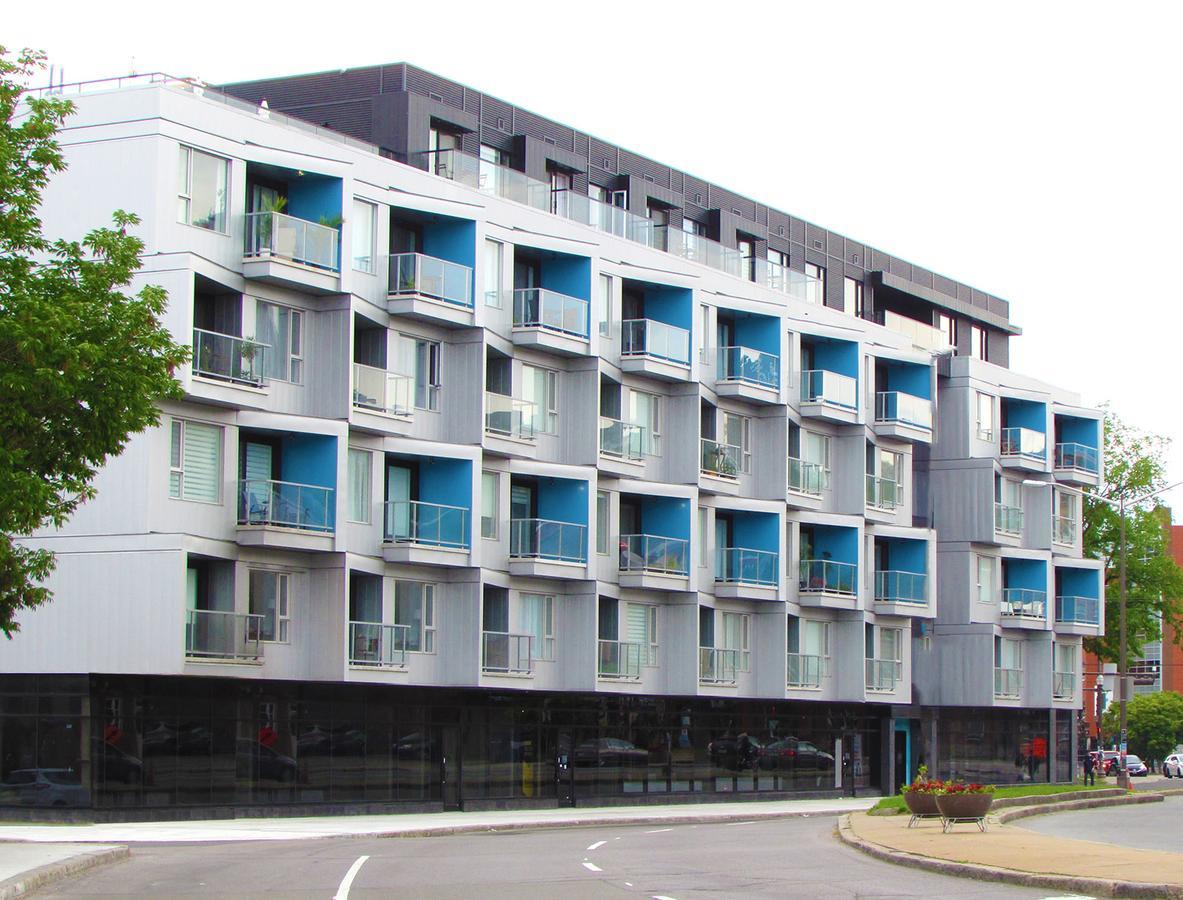 Aux Havres Urbains - Le Penthouse Du Kameleon Appartement Québec Buitenkant foto