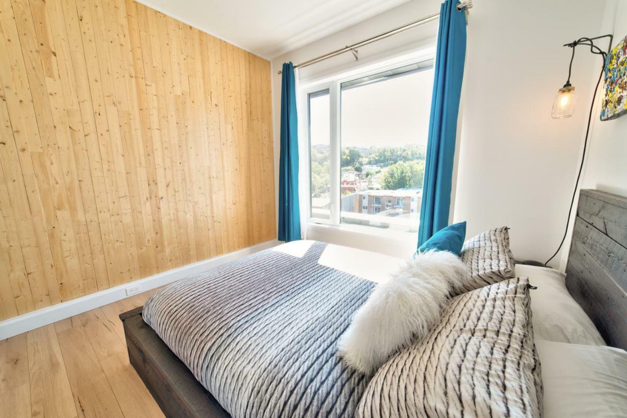Aux Havres Urbains - Le Penthouse Du Kameleon Appartement Québec Buitenkant foto