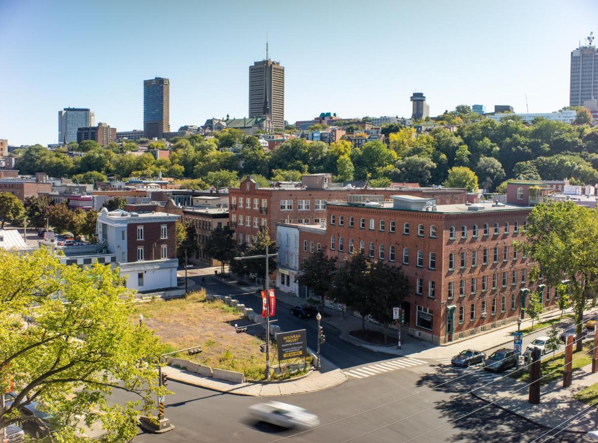 Aux Havres Urbains - Le Penthouse Du Kameleon Appartement Québec Buitenkant foto